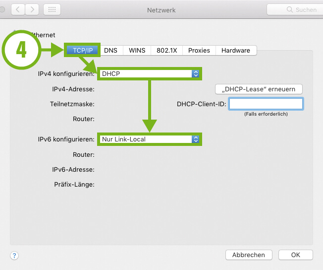 MacOS Netzwerkadapter Bild 4